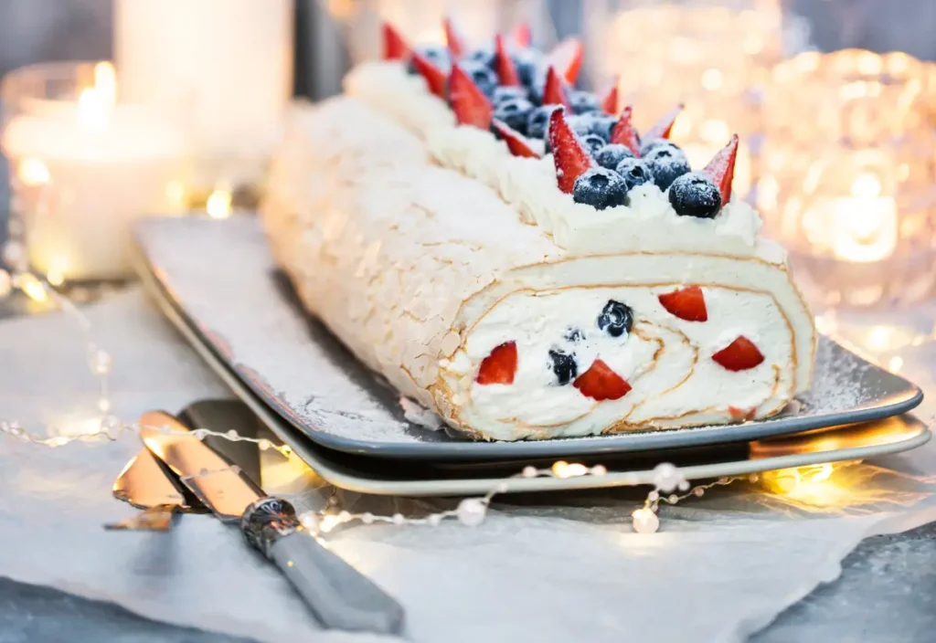 Bûche de noël facile et légère