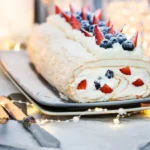 Bûche de noël facile et légère