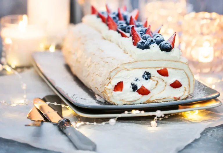 Bûche de noël facile et légère