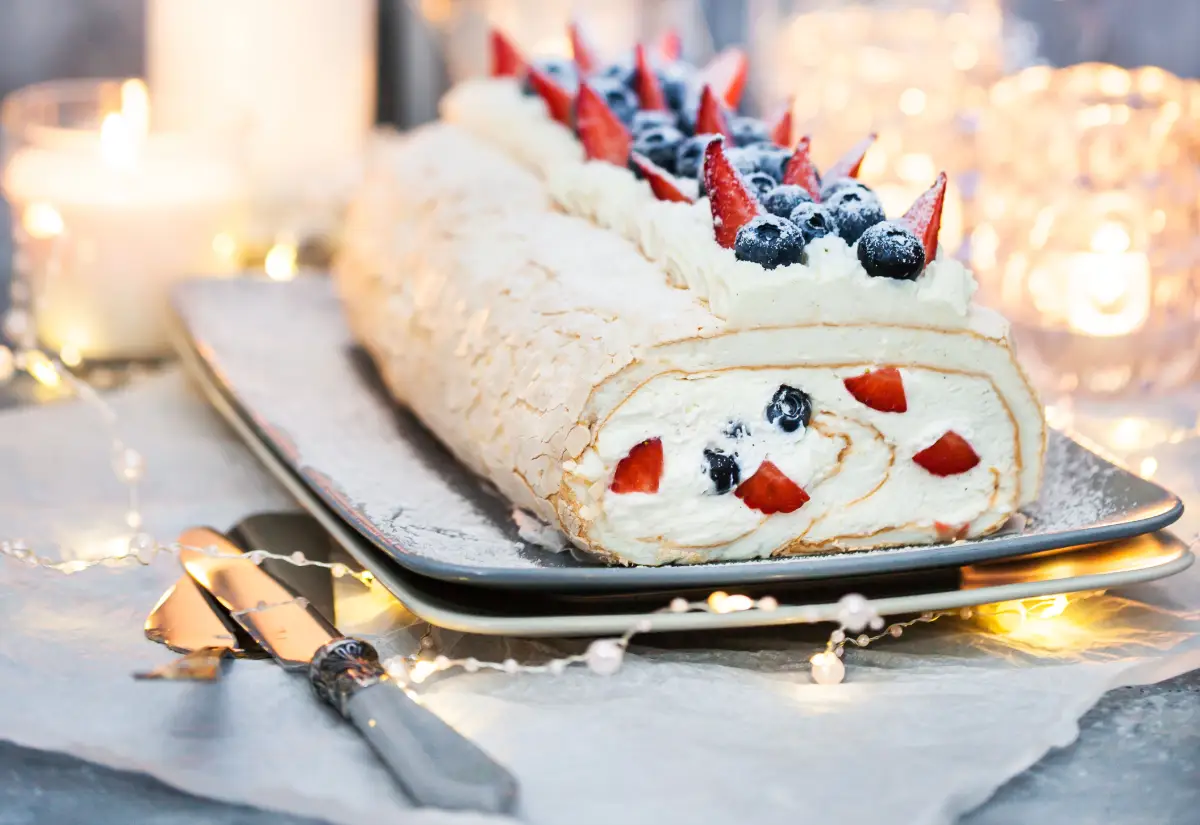 Bûche de noël facile et légère