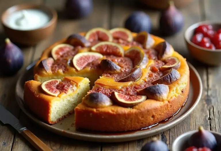Gâteau aux figues healthy