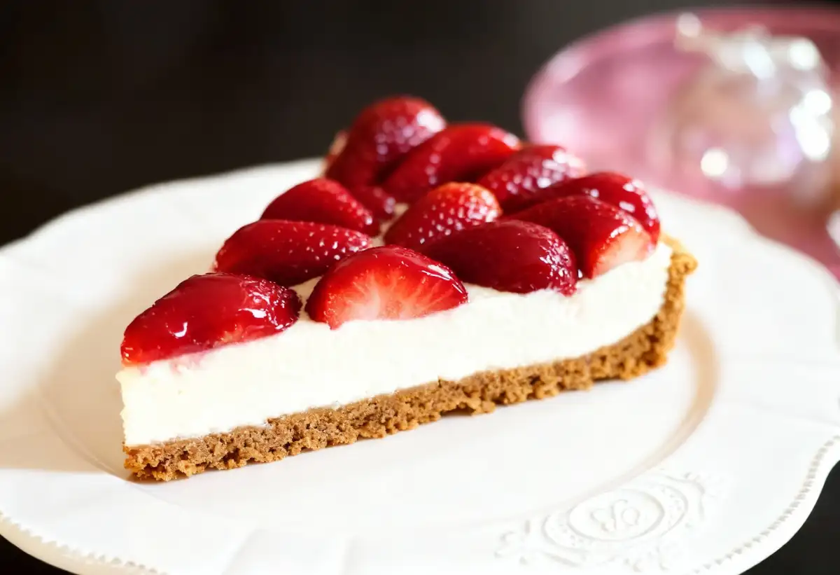 tarte aux fraises sans cuisson