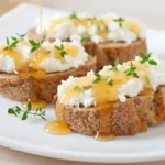 Bruschetta au chèvre