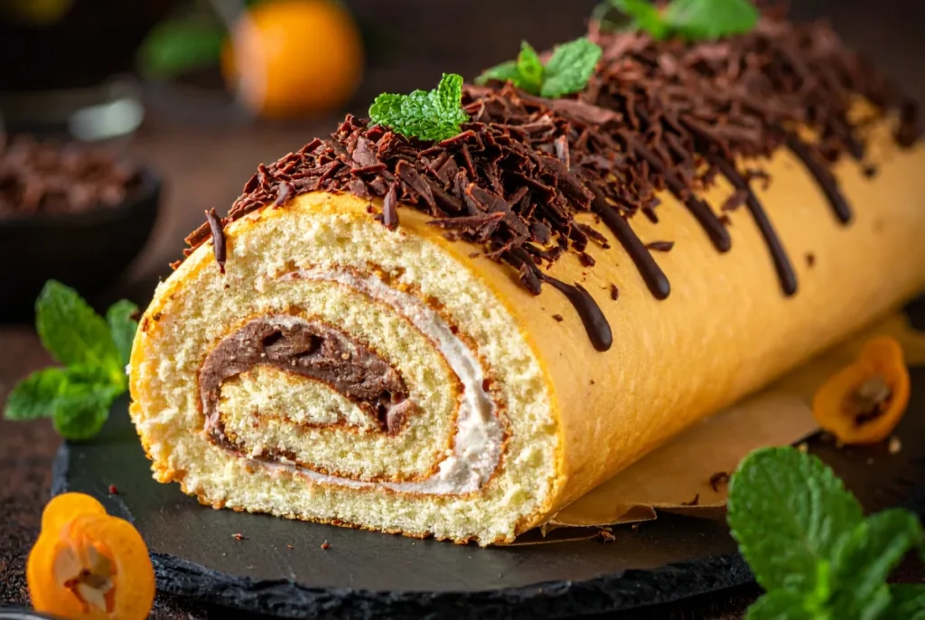 bûche de noël à la crème pâtissière (dessert de Noël facile) : 6 secrets irrésistibles pour la réussir