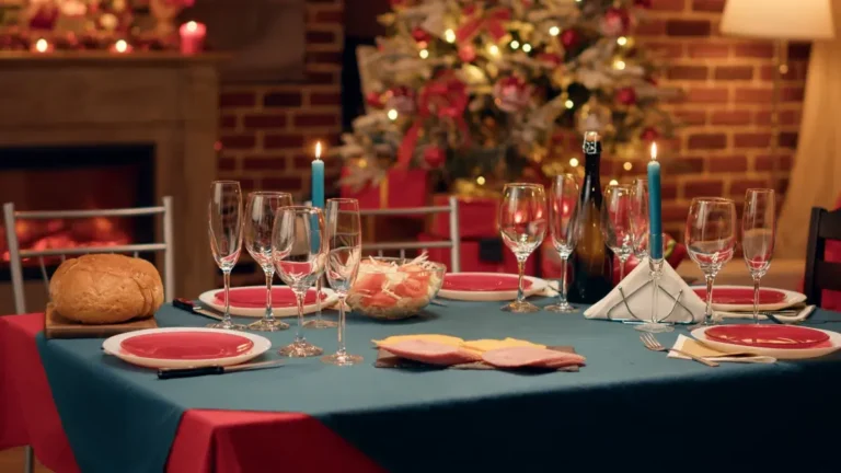 Menu de noël simple et chic