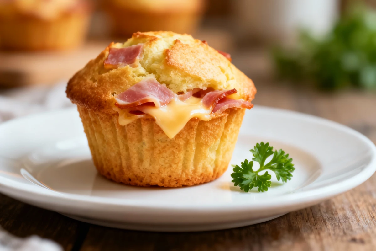mini quiches sans pâte jambon–fromage
