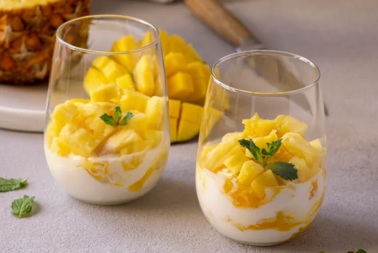 verrines ananas mascarpone