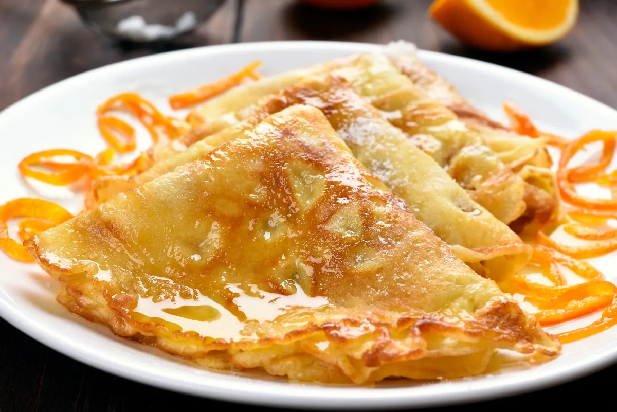 Crêpes suzette