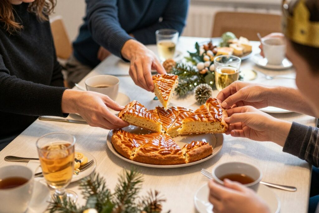 Dégustation conviviale d'une galette des rois pour l'Épiphanie 2026