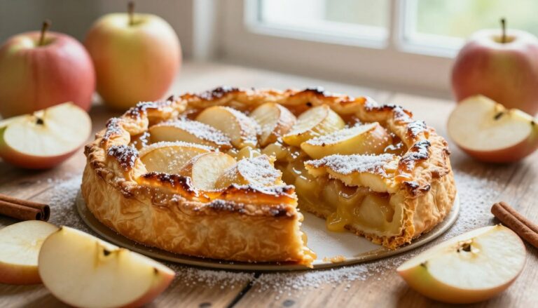 Galette des rois aux pommes