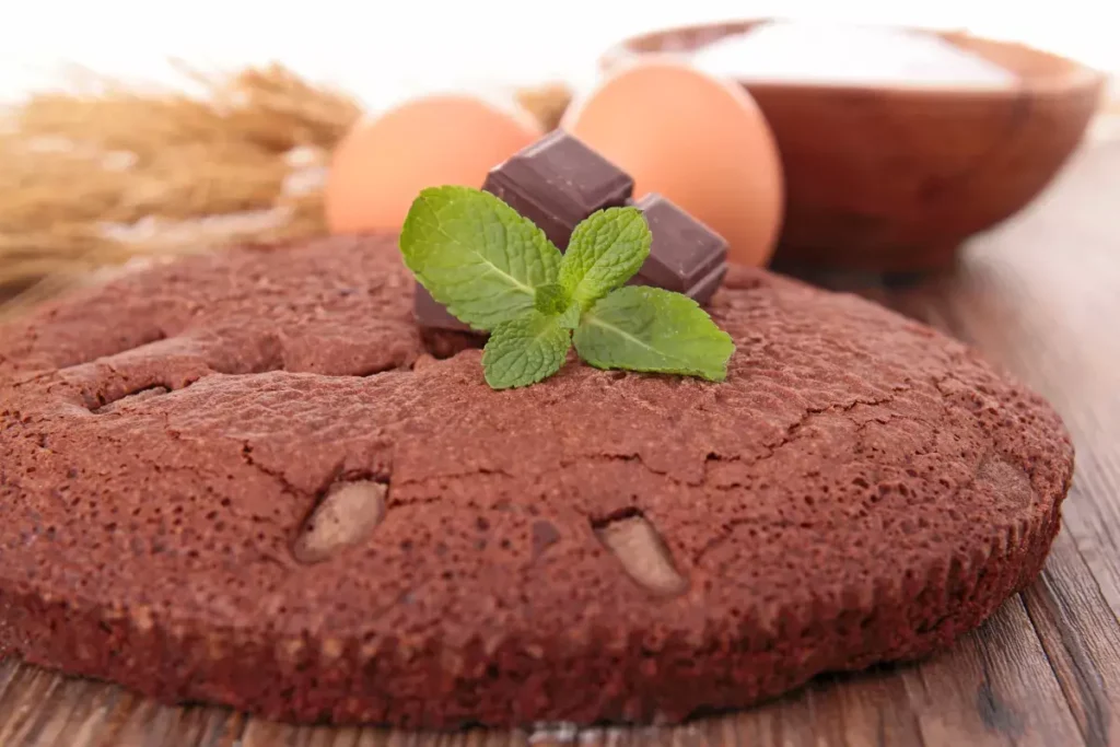 Gâteau aux pommes chocolat