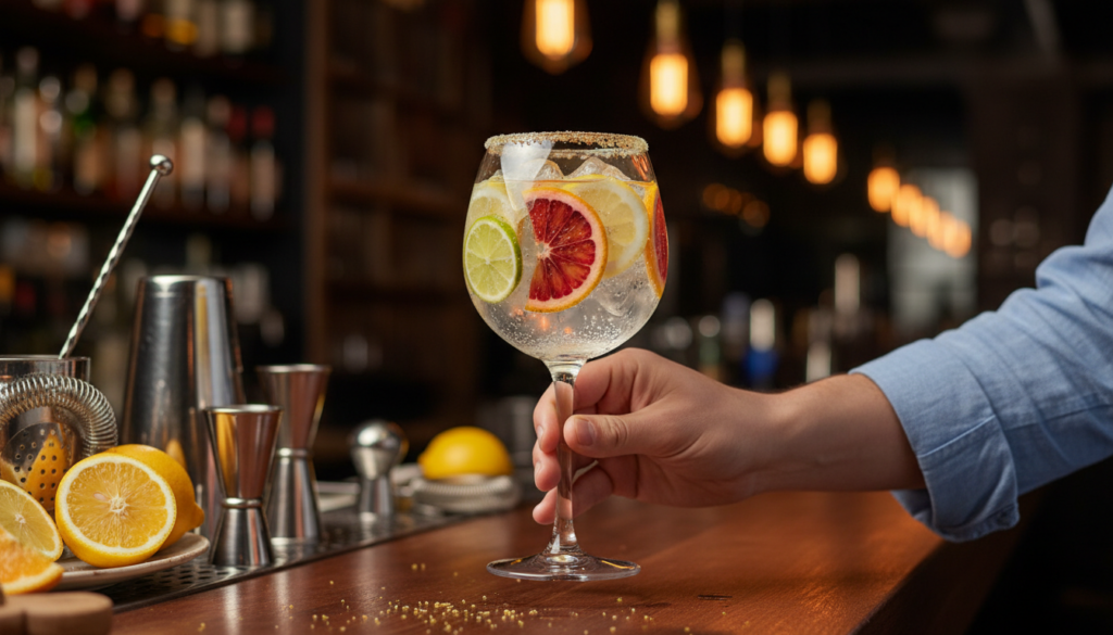 Gin Tonic aux agrumes