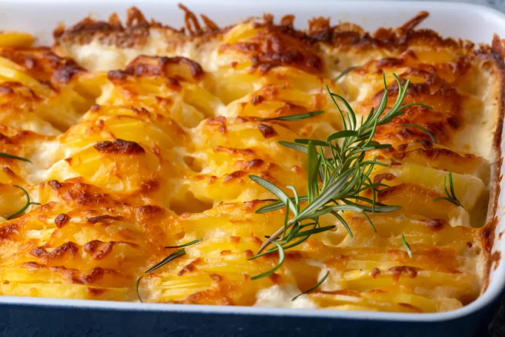 gratin patate douce