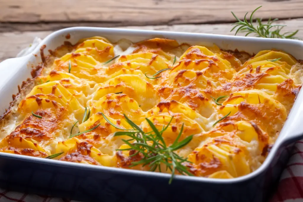 gratin patate douce