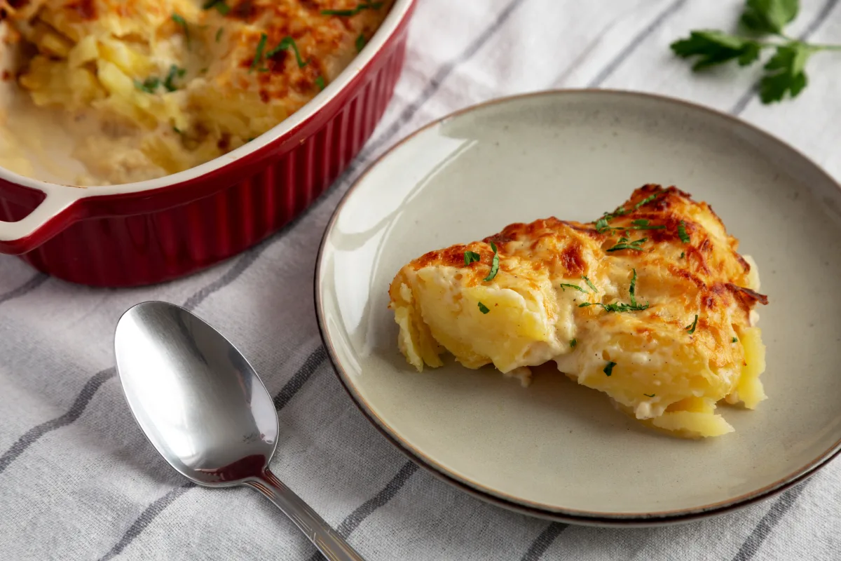 gratin patate douce