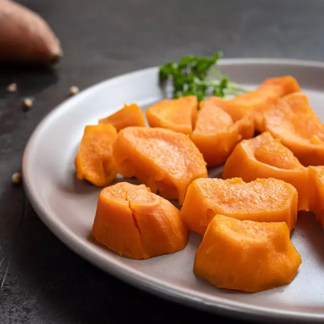 Patates douces cuites à la vapeur Patates douces cuites à la vapeur