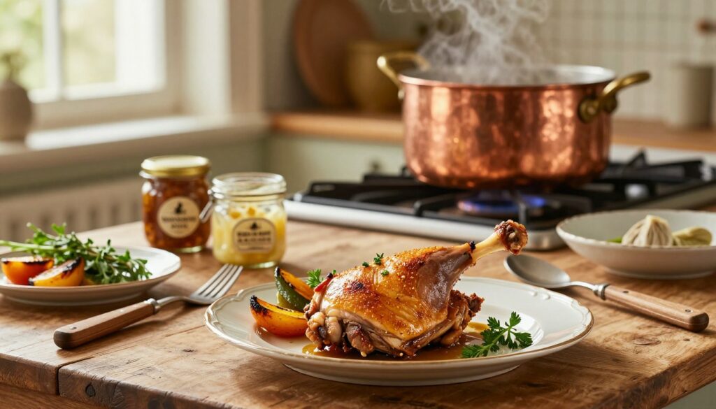 Secrets de réchauffage du confit de canard