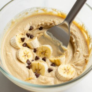 Texture idéale de la pâte à banana bread