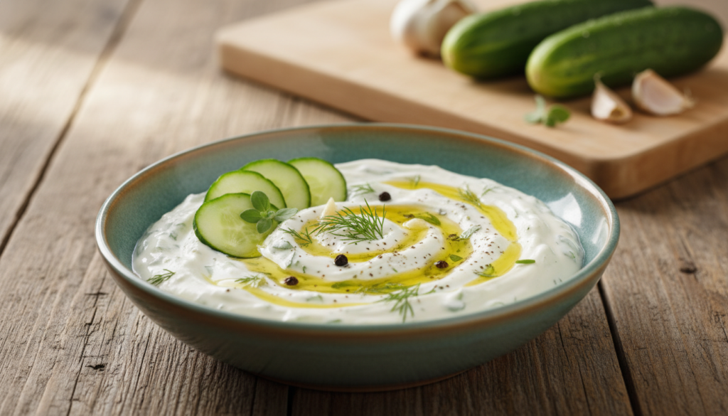 Tzatziki grec traditionnel