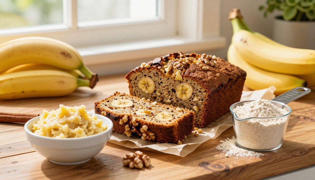 Banana Bread healthy : la recette facile en 5 étapes