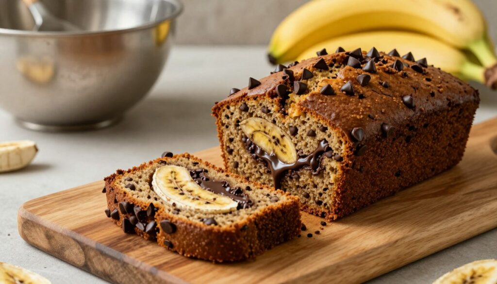 banana bread pepite chocolat