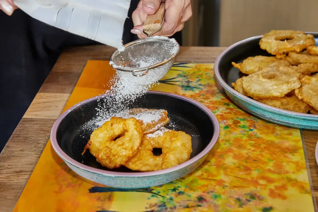 beignets aux pommes