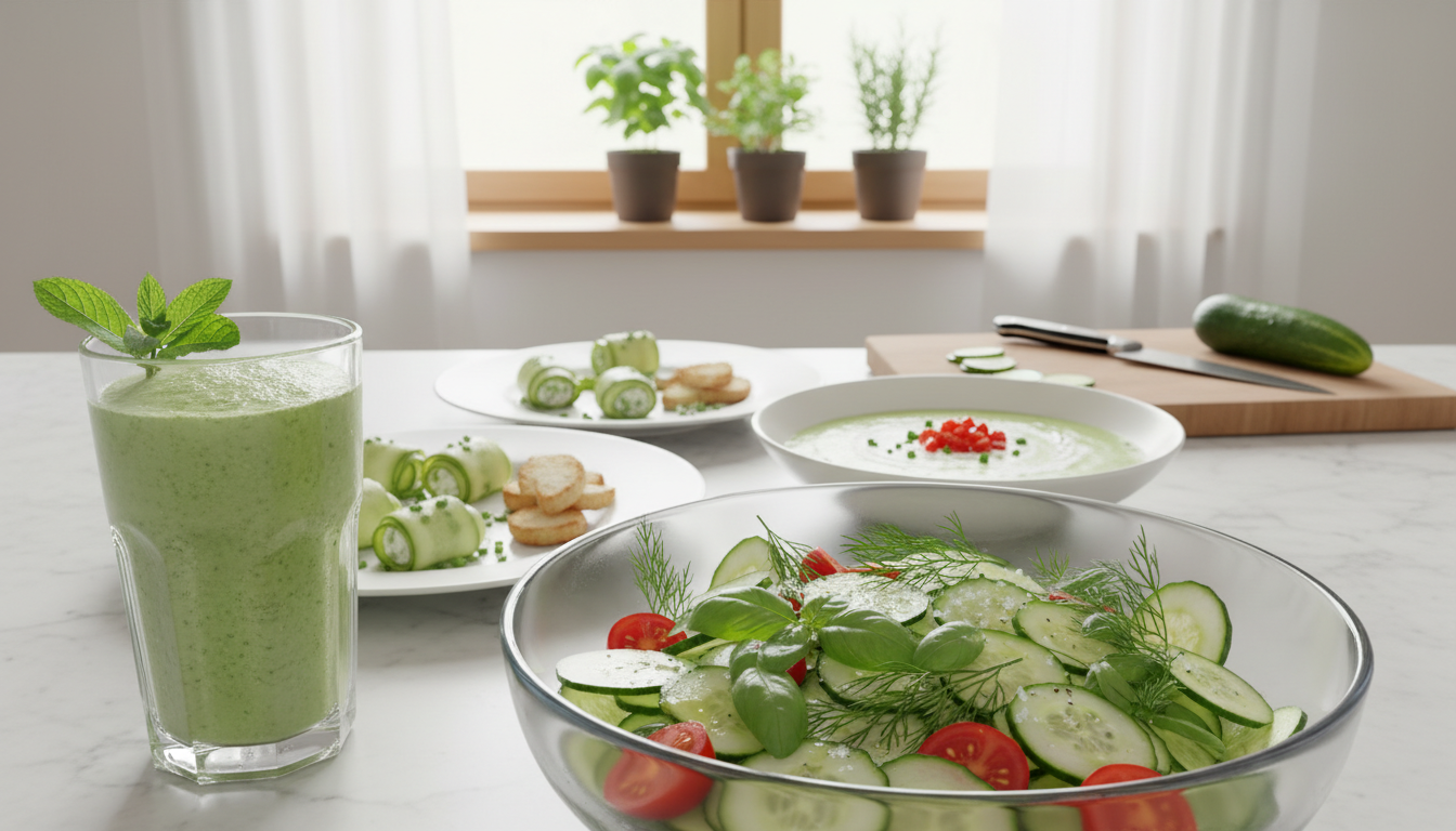 Concombre, vous avez dit concombre ? 9 recettes fraîches et rapides