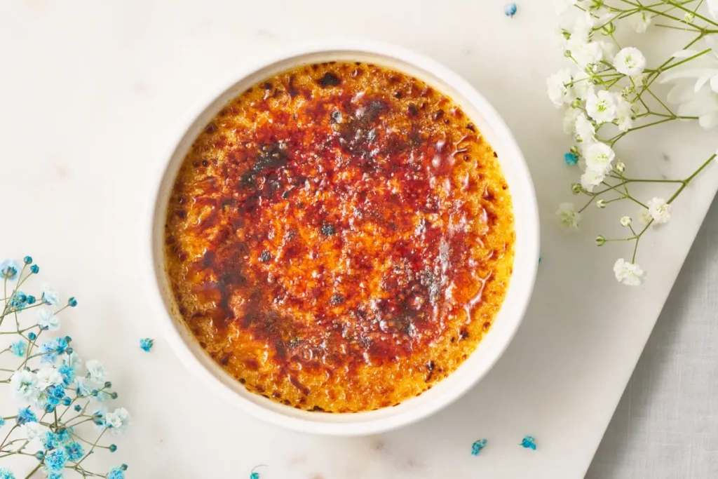 Crème brûlée aux kumquats