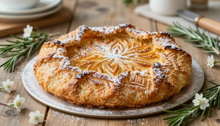 Galette des rois à la frangipane