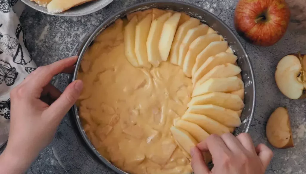 gâteau aux pommes