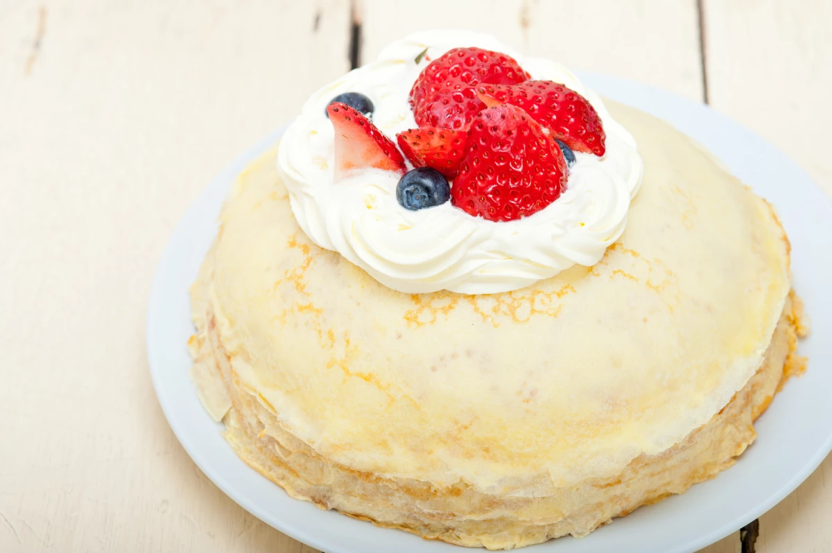 gâteau de crêpes