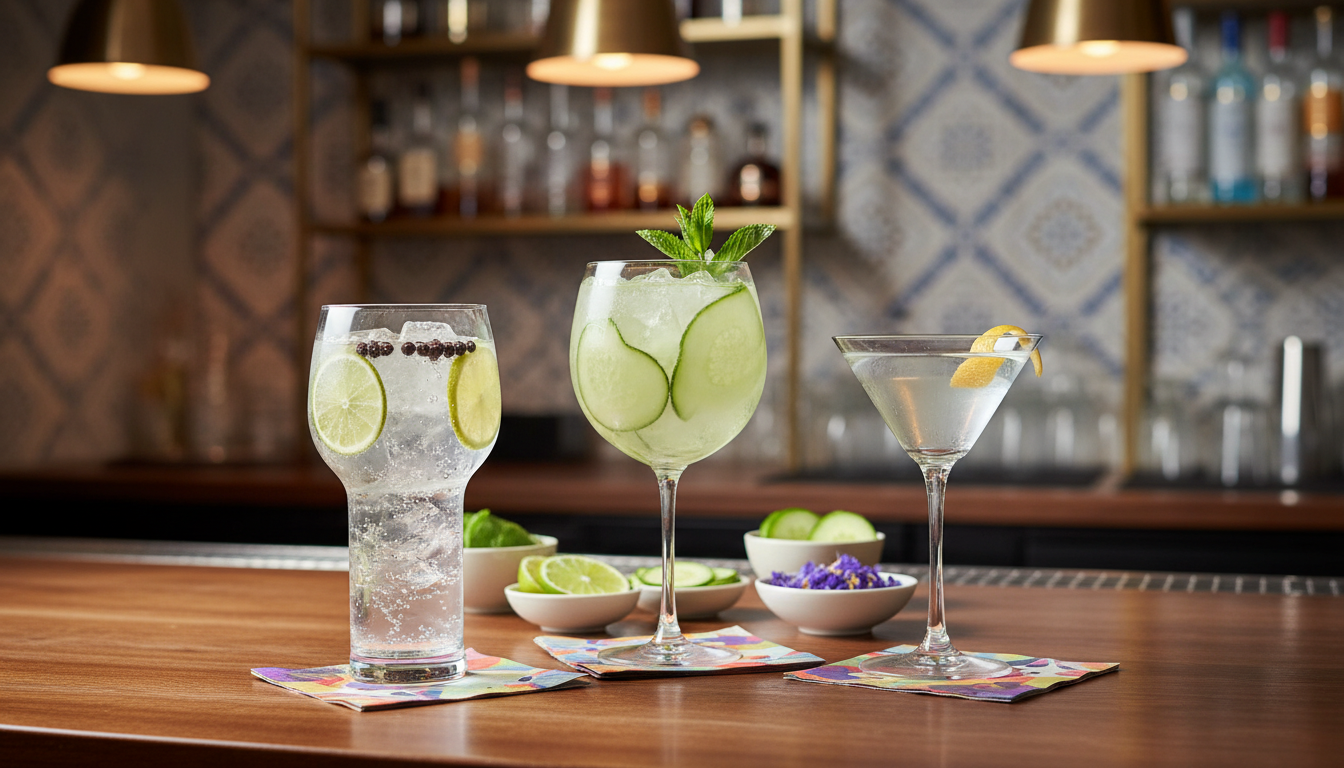 Cocktails au gin : 4 recettes chic et faciles pour impressionner tes invités