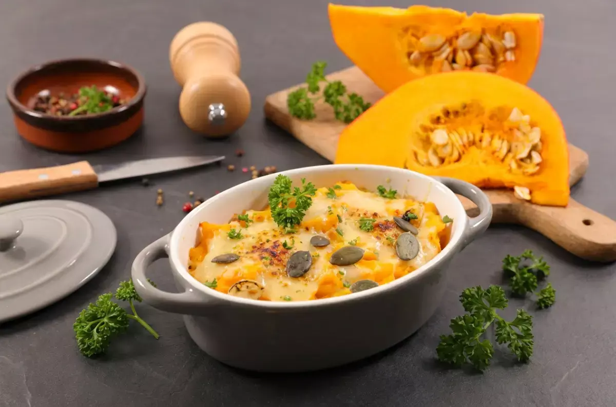 gratin de potimarron​