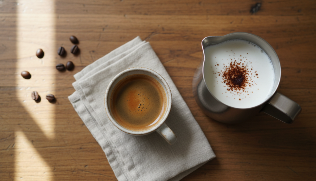 ingrédients pour Flat White ingrédients pour Flat White