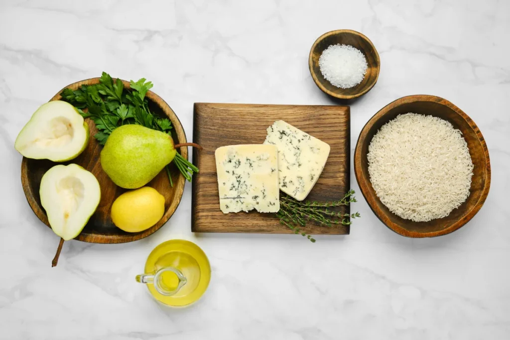 ingrédients risotto gorgonzola