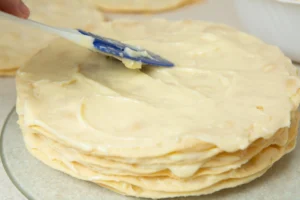 montage de crêpes