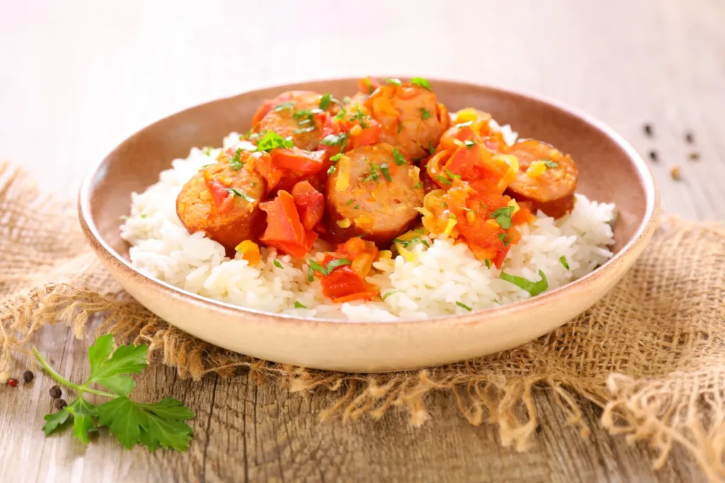 recette rougail saucisse