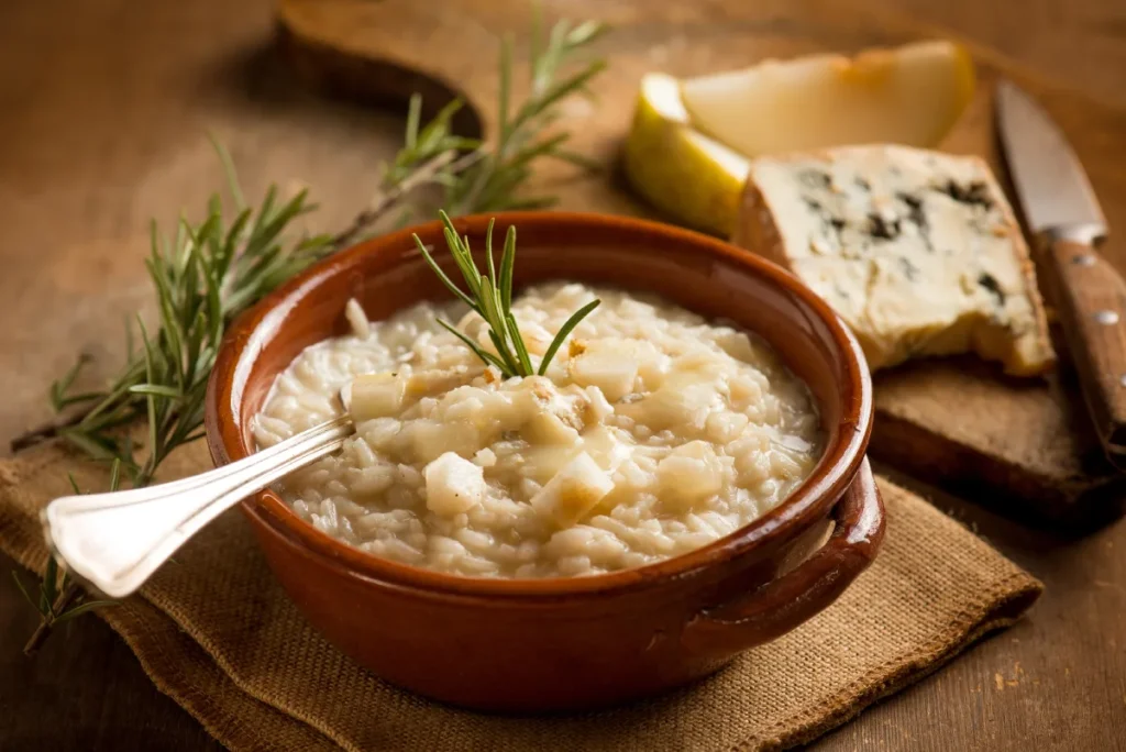 risotto au gorgonzola