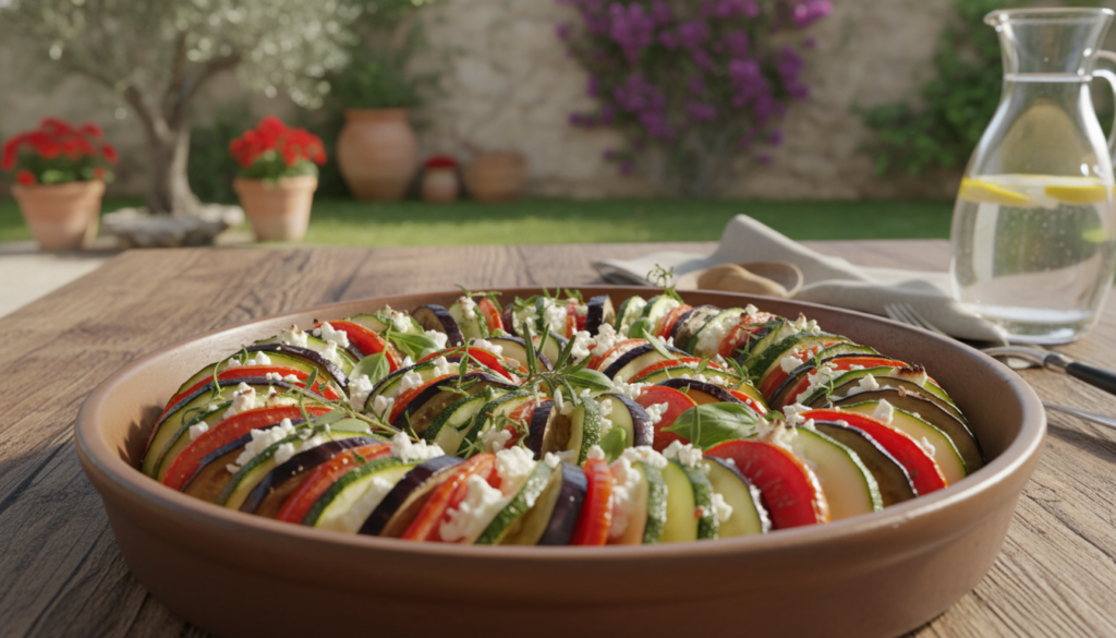 tian méditerranéen aux herbes fraîches tian méditerranéen aux herbes fraîches