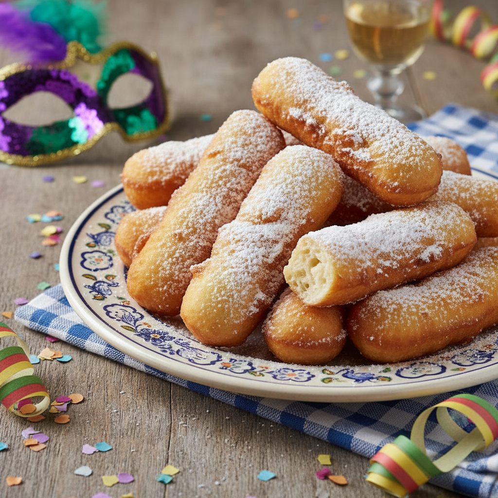 Beignets de carnaval alsaciens pour Mardi Gras