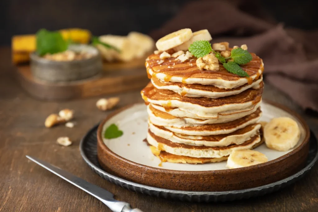pancake banane