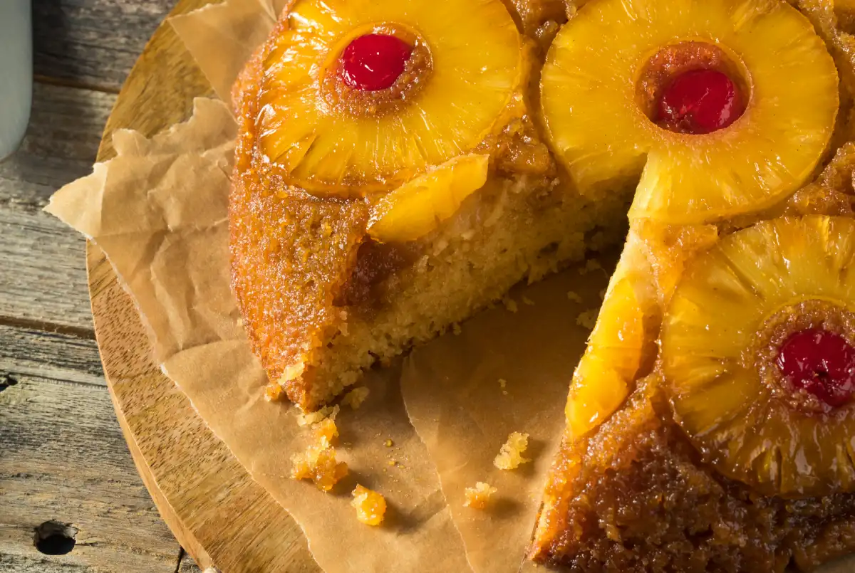 gâteau à l'ananas