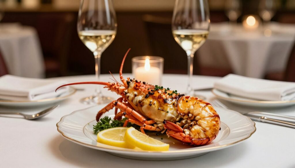 langouste grillée