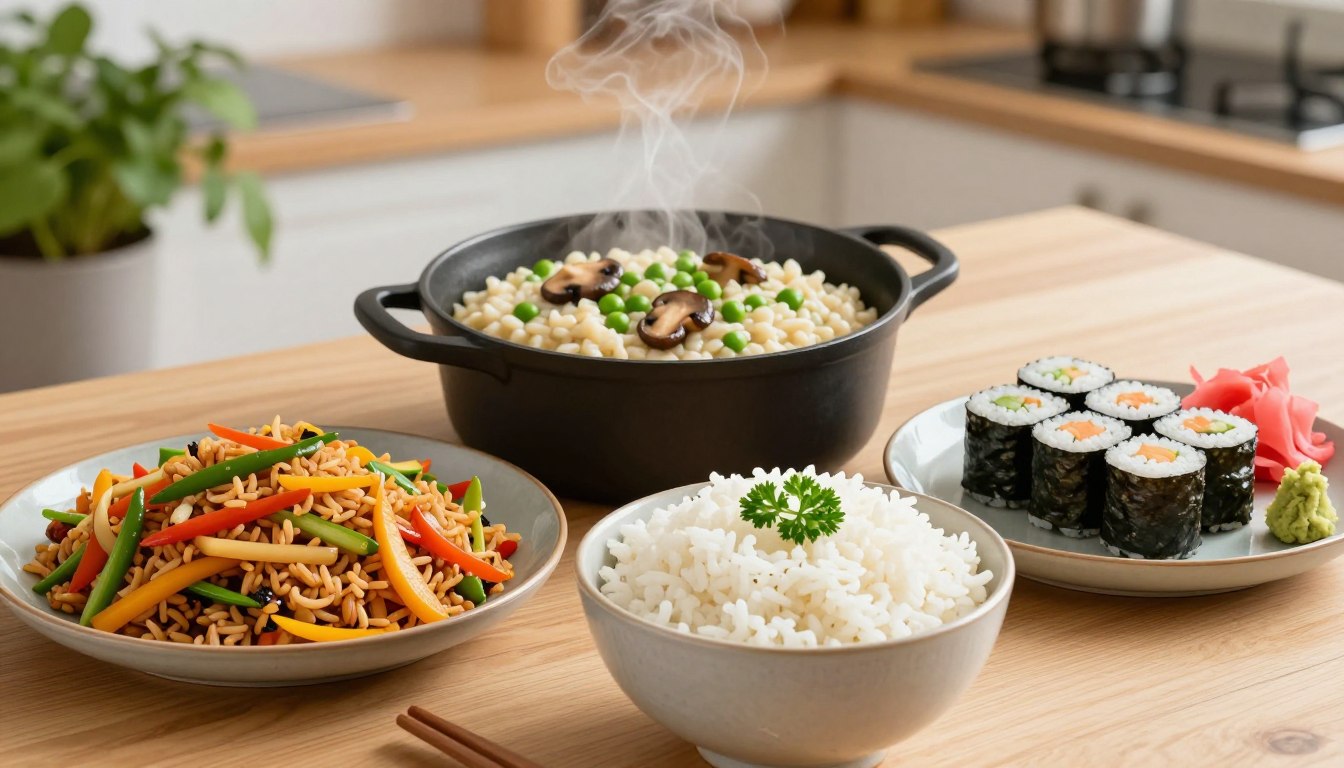 Riz : 11 recettes faciles + 5 astuces de cuisson (grain parfait, jamais collant)