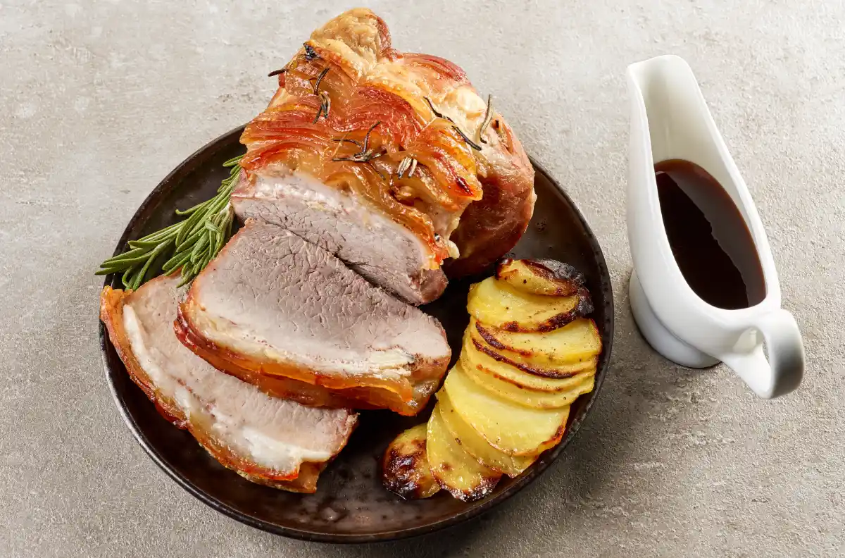 cuisson roti de porc