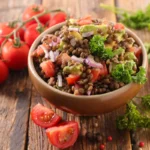 salade de lentilles