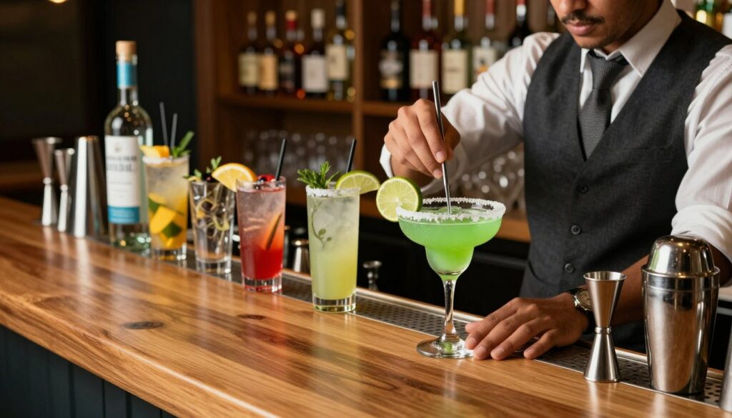 techniques de préparation des cocktails au tequila