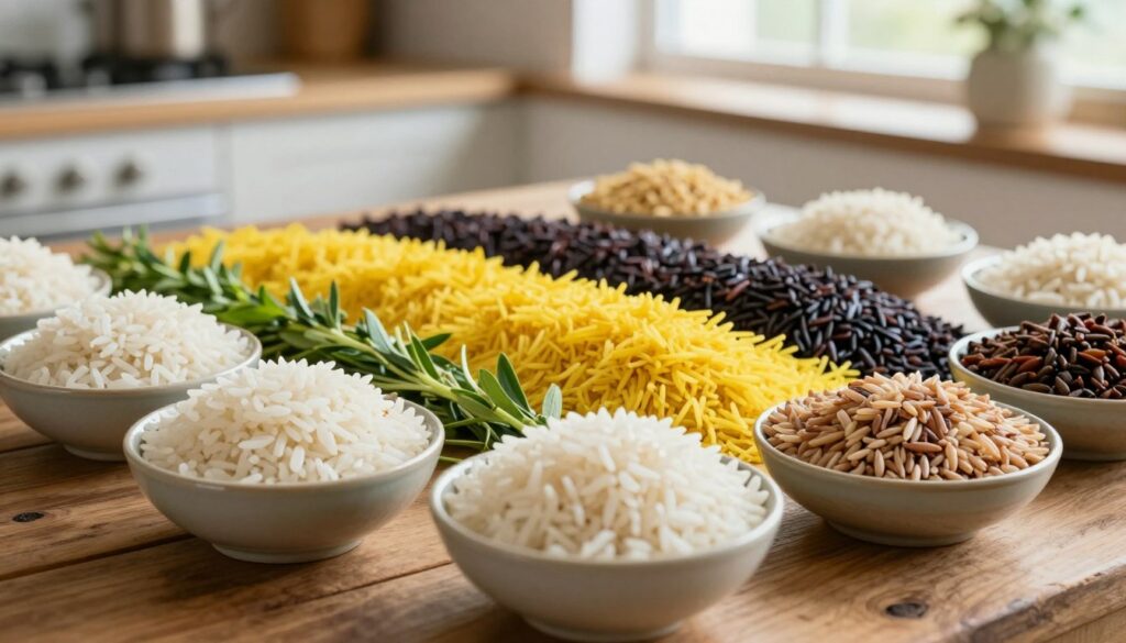 variétés de riz variétés de riz