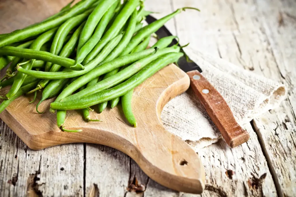 Cuisson des haricots verts