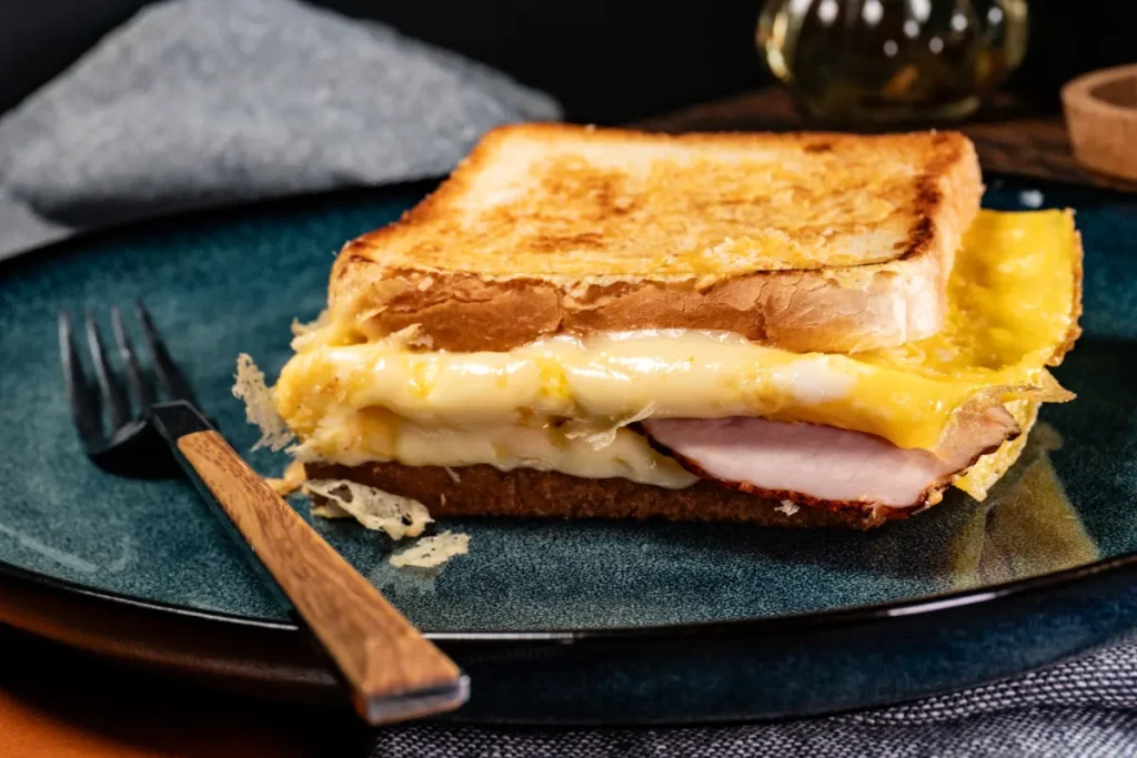 croque monsieur au four